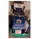 Large Quantity of Games in Tote No Lid