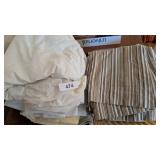 Assorted Sheets & Curtains & Dust Ruffles