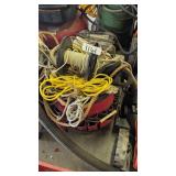 Tool Bucket w/ Organizer + Assorted Rope