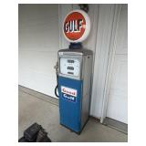 Vintage 1967 Gulf Gas Pump -**