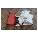 Place Mats, Wood Napkin Rings & Napkins
