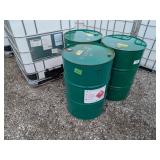 (3) Green Metal Barrels?