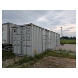 40ft. 3 Door Shipping Container