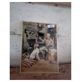 1991 Remington Metal Sign
