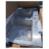 Karran SS Top Mount Sink - 33" x 22" x 9"