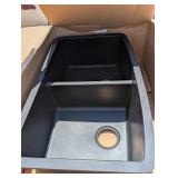 Karran Black Quartz Sink - 32-1/2" x 19-1/2" x 9