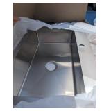 Karran SS Top Mount Sink - 33" x 22" x 10"