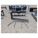 Wolverine Pallet Fork Frame w/ Forks & Top Bar