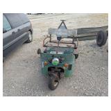 3-Wheeled Cushman Golf Cart
