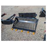 GIYI Skid Steer Rock Bucket - 44"