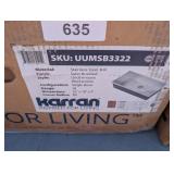 Karran SS Undermount Sink - 33" x 18" x 9"