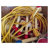 Vintage Christmas Candles, Ribbon & Other