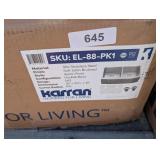 Karran SS Apron Front Sink - 36" x 22-1/4" x 10"