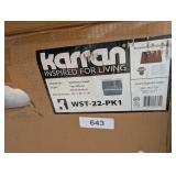 Karran SS Top Mount Sink - 25" x 22" x 14"