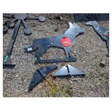 Wolf Shaped Target w/ Brackets