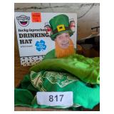 (2) Ireland Indiana T-Shirts & NIB Drinking Hat