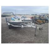 (2) Jet Skis and (1) Jet Ski Trailer