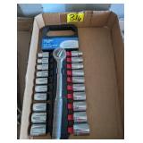 Real Work Tools 21pc. 1/2" Drive Socket Set