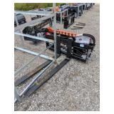 Wolverine Skid Steer Pallet Fork - Hydraulic Adj.