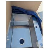 Karran SS Top Mount Sink - 28"x22"x10"