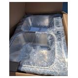 Karran SS Top Mount Sink - 33" x 22" x 8"