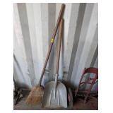 Scoop Shovel + Broom