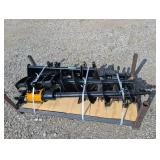 GIYI Set of (8) Excavator Attachments