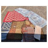Assortment of Throw Rugs