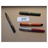 Sheaffer Fountain Pen (green &