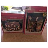 (2) Dickens Collectible Christmas Houses
