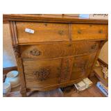 Antique Oak Buffet