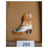Small Cowboy Boot Figurine