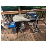 Weber Charcoal Grill w/ Cart +