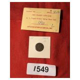 1860 Indian head penny