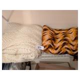 (2) Hand Crocheted Afghans