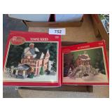 (2) Dickens Collectibles Christmas Inn +