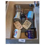 Vintage Fort Knox Ashtray, Military Mugs, Flag, +