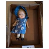 Vintage Composite Doll w/ Handmade Dress