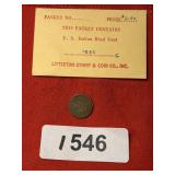 1866 Indian head Penny