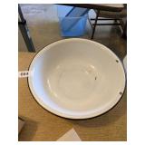 Enamelware Bowl - 14" Dia.