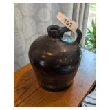 Small Little Brown Jug / Chocolate Color