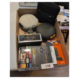 (2) Amazon Fire Sticks, CD Holders, Clock