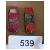 (2) Redline Hot Wheels Cars