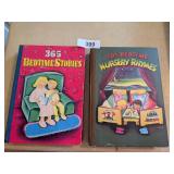 (2) Vintage Bedtime Stories Books