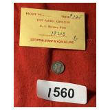 1920D Mercury head dime