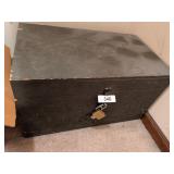 Vintage Wood File Box