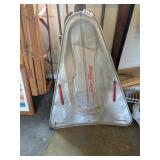 Mid Century Sno-Wing Metal Snow Sled