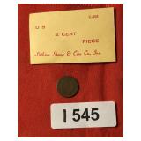 1865 two cent