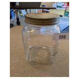 Vintage Glass Jar