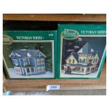 (2) Dickens Collectible Christmas Houses